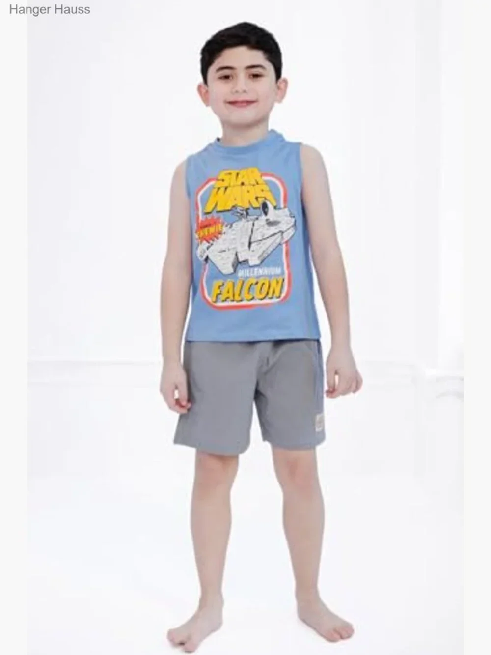 Star Wars Boys Tank Top and Shorts Set Sizes 4T to 18_2
